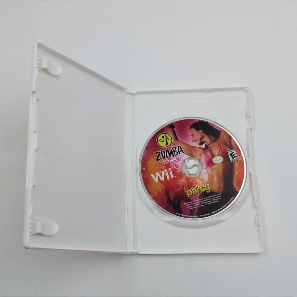 Zumba Fitness Join the Party Nintendo Wii Video Game Dance Fitness Belt Exercise